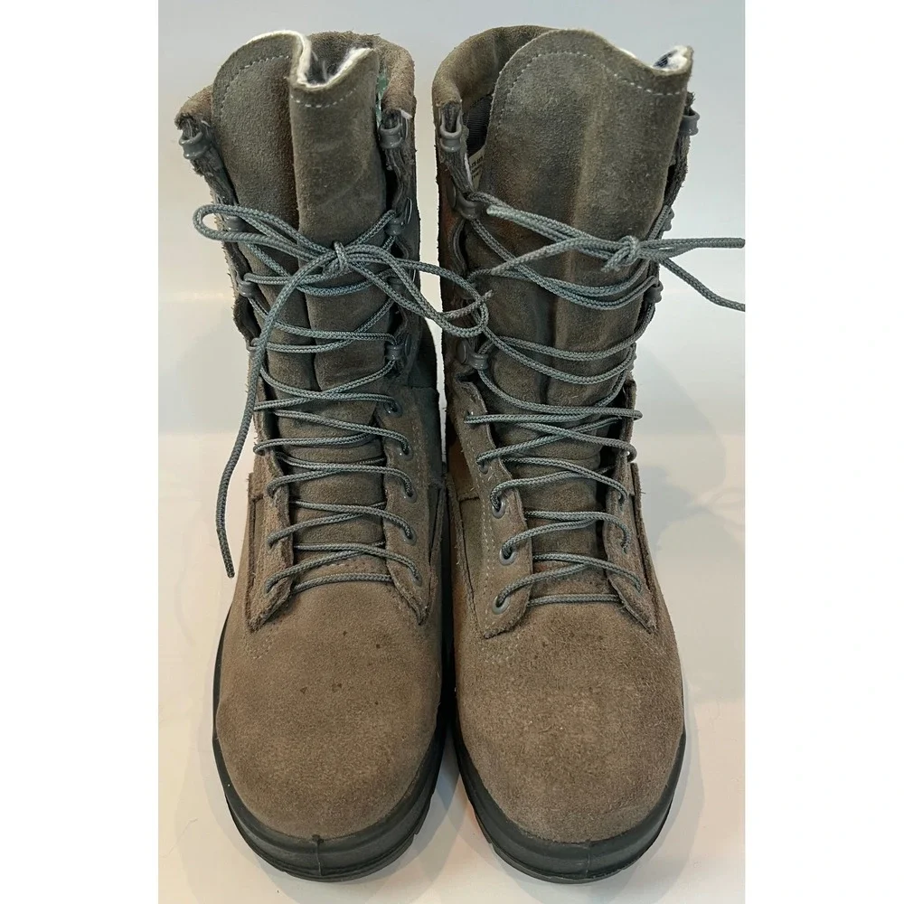 Belleville 675ST Mens 6.5 R Sage Green Steel Toe Insulated Gore-Tex Combat Boots